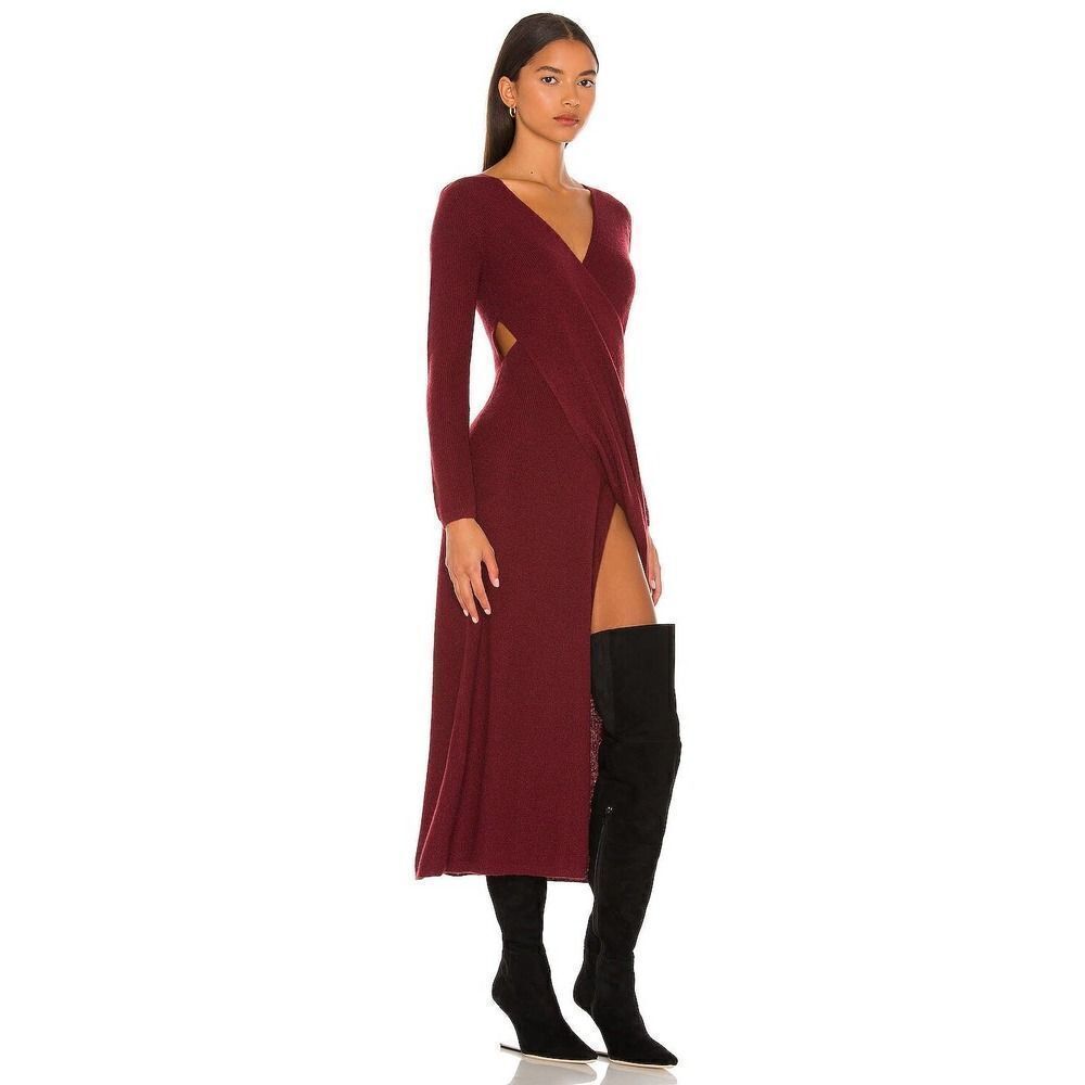 Cult Gaia Lissie Dress in Chili Melange XS - Picture 2 of 9